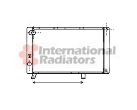 Radiator, engine cooling 40002043 International Radiators, Image 2