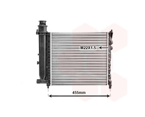 Radiator, engine cooling 40002073 International Radiators, Image 2