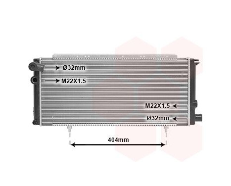 Radiator, engine cooling 40002085 International Radiators, Image 2