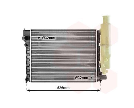 Radiator, engine cooling 40002092 International Radiators, Image 2