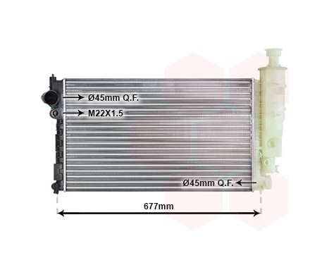 Radiator, engine cooling 40002127 International Radiators, Image 2