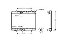 Radiator, engine cooling 40002202 International Radiators