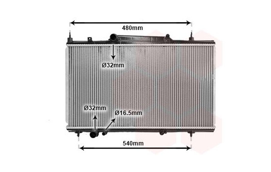 Radiator, engine cooling 40002230 International Radiators, Image 2