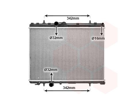 Radiator, engine cooling 40002265 International Radiators, Image 2