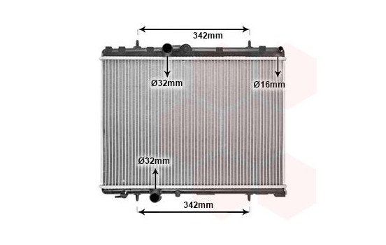 Radiator, engine cooling 40002265 International Radiators, Image 2
