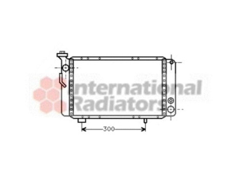 Radiator, engine cooling 43002010 International Radiators, Image 2