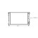 Radiator, engine cooling 43002131 International Radiators