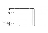 Radiator, engine cooling 43002140 International Radiators