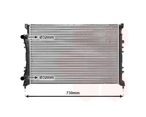 Radiator, engine cooling 43002233 International Radiators, Image 2