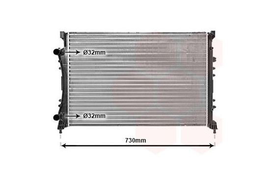 Radiator, engine cooling 43002233 International Radiators, Image 2