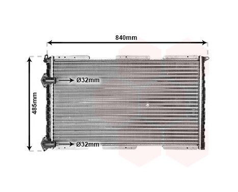 Radiator, engine cooling 43002257 International Radiators, Image 2