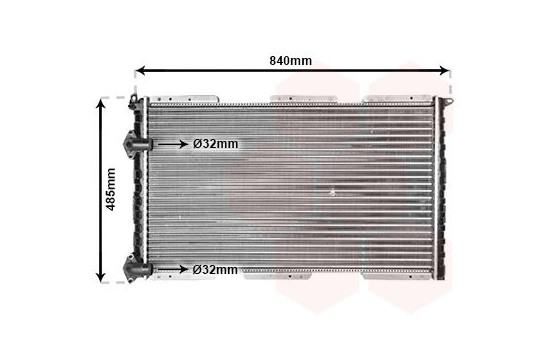 Radiator, engine cooling 43002257 International Radiators, Image 2