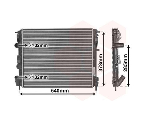 Radiator, engine cooling 43002269 International Radiators, Image 2