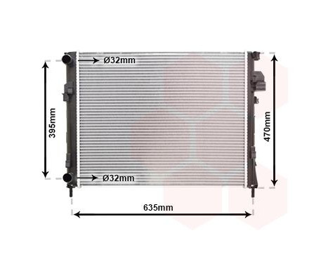 Radiator, engine cooling 43002327 International Radiators, Image 2