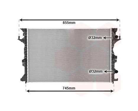 Radiator, engine cooling 43002421 International Radiators, Image 2