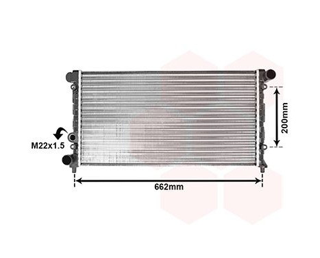 Radiator, engine cooling 49002005 International Radiators, Image 2