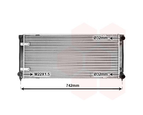 Radiator, engine cooling 49002009 International Radiators, Image 2