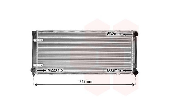 Radiator, engine cooling 49002009 International Radiators, Image 2