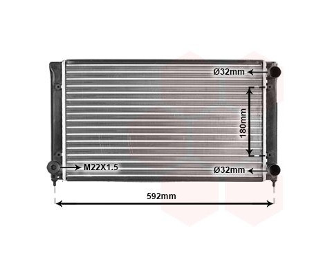 Radiator, engine cooling 49002033 International Radiators, Image 2