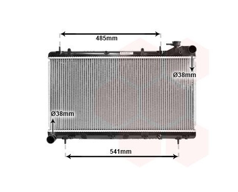 Radiator, engine cooling 51002015 International Radiators, Image 2
