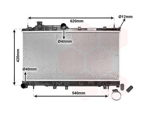 Radiator, engine cooling 51002065 International Radiators, Image 3