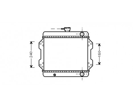 Radiator, engine cooling 52002003 International Radiators