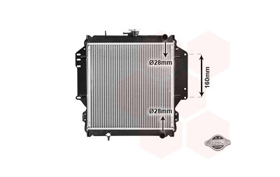 Radiator, engine cooling 52002003 International Radiators, Image 2