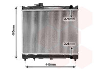 Radiator, engine cooling 52002015 International Radiators