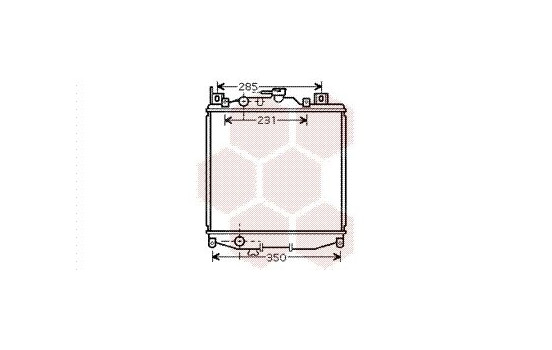 Radiator, engine cooling 52002022 International Radiators, Image 2