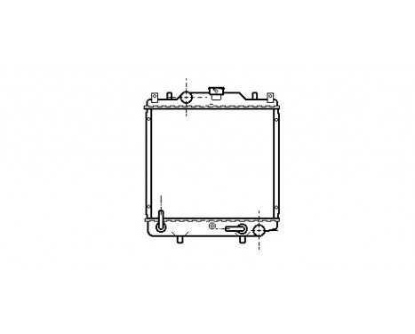 Radiator, engine cooling 52002029 International Radiators