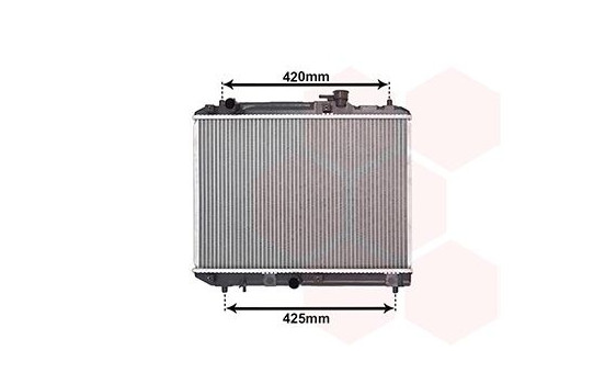 Radiator, engine cooling 52002034 International Radiators, Image 2