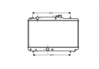 Radiator, engine cooling 52002035 International Radiators