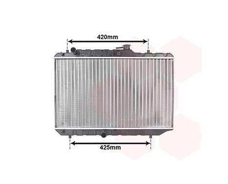 Radiator, engine cooling 52002035 International Radiators, Image 2