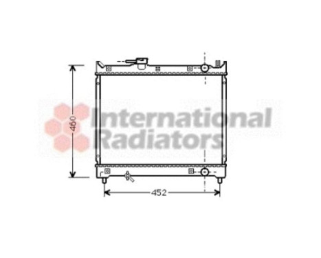 Radiator, engine cooling 52002044 International Radiators, Image 2