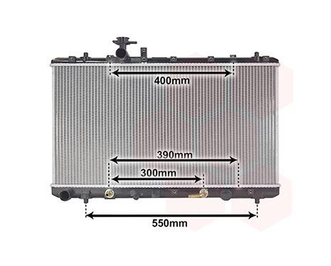 Radiator, engine cooling 52002085 International Radiators, Image 2