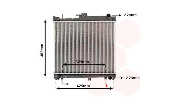 Radiator, engine cooling 52002109 International Radiators, Image 2