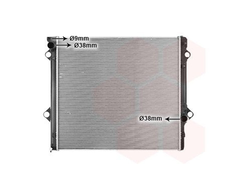 Radiator, engine cooling 52012700 International Radiators