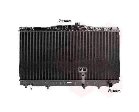 Radiator, engine cooling 53002030 International Radiators, Image 2