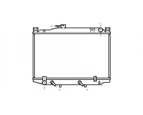 Radiator, engine cooling 53002033 International Radiators