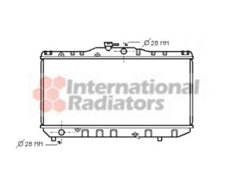 Radiator, engine cooling 53002051 International Radiators, Image 2