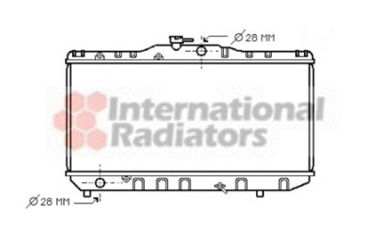 Radiator, engine cooling 53002051 International Radiators, Image 2