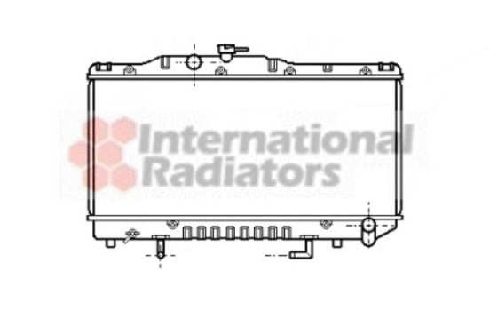 Radiator, engine cooling 53002100 International Radiators, Image 2