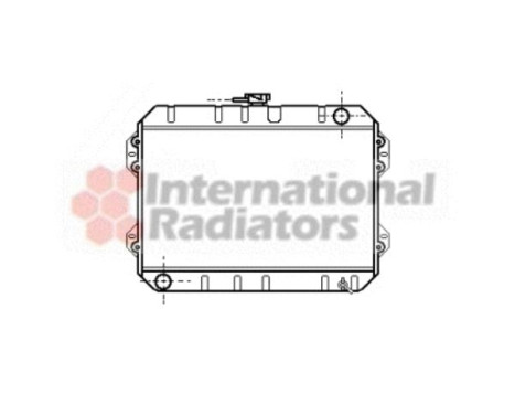 Radiator, engine cooling 53002101 International Radiators, Image 2