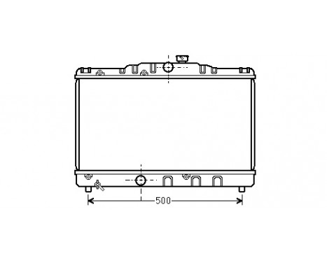Radiator, engine cooling 53002115 International Radiators