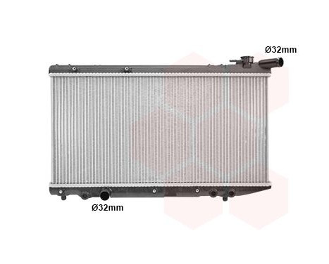 Radiator, engine cooling 53002124 International Radiators, Image 2