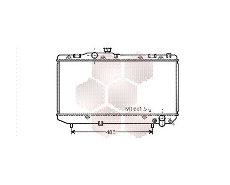 Radiator, engine cooling 53002142 International Radiators, Image 2
