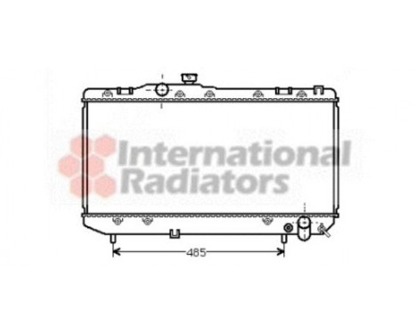 Radiator, engine cooling 53002144 International Radiators, Image 2