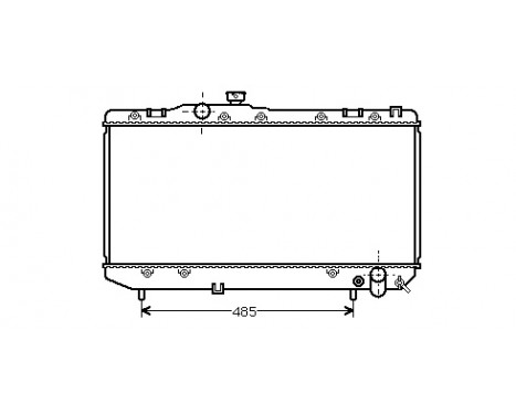 Radiator, engine cooling 53002144 International Radiators