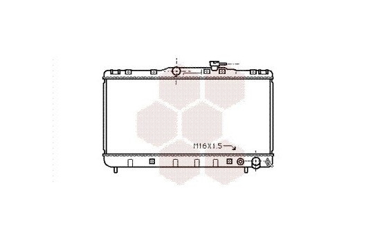 Radiator, engine cooling 53002145 International Radiators, Image 2