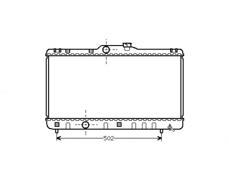 Radiator, engine cooling 53002147 International Radiators